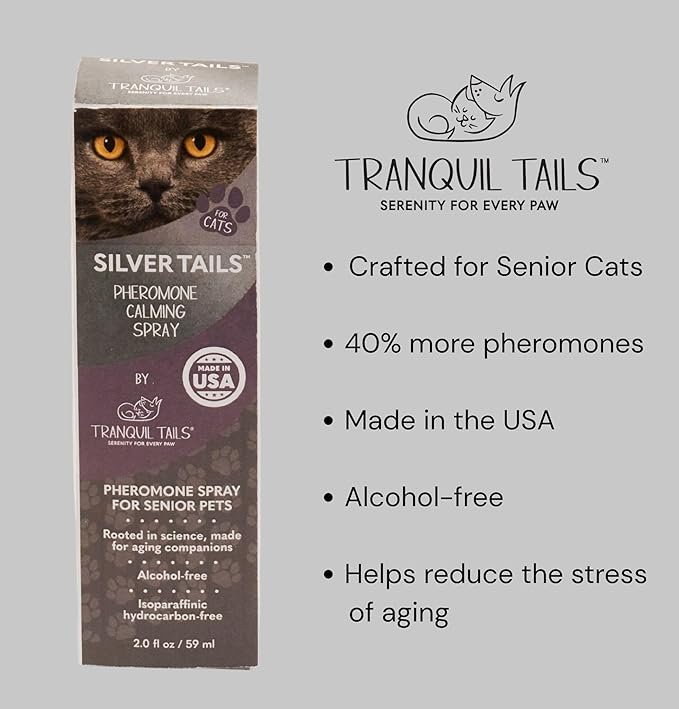 Silver Tails Pheromone Calming Spray for Cats