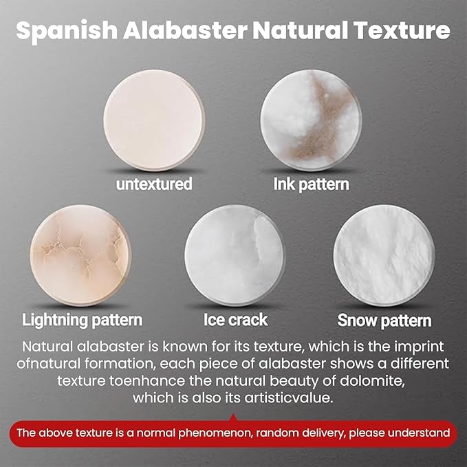 Alabaster Wall Sconces, 15" Black Alabaster Sconce, Spanish Natural Marble Bathroom Vanity Sconces, Rectangle Modern Sconces Lighting for Bedroom Living Room Staircases Hallway