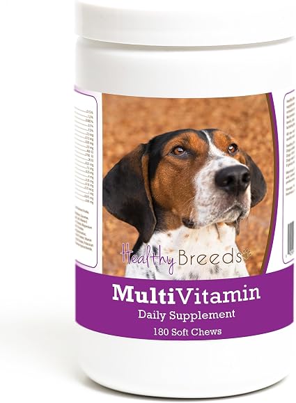 Healthy Breeds Treeing Walker Coonhound Multivitamin Soft Chew for Dogs 180 Count
