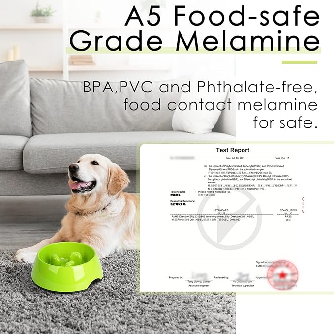 Super Design Slow Feeder Dog Bowl, 1 Cup, Non-Slip, Heat-Resistant, Sturdy, Dishwasher Safe, Suitable for Large Dogs