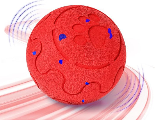 Interactive Dog Ball, Smart Dog Toy for Medium and Large Dogs, Automatic Moving, Rotating & Bouncing, E-TPU Material, IP54 Waterproof, Motion-Activated Dog Stimulation Toy to Keep Them Busy