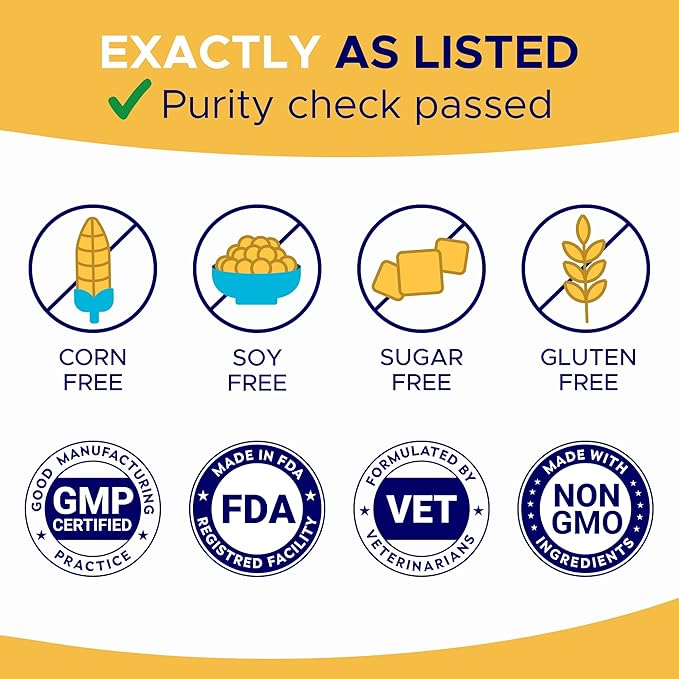 Omega 3 Alaskan Fish Oil Treats for Dogs (360 Ct) - Dry & Itchy Skin Relief + Allergy Support - Shiny Coats - EPA&DHA Fatty Acids - Natural Salmon Oil Chews - Hip & Joint Support - Salmon Flavor