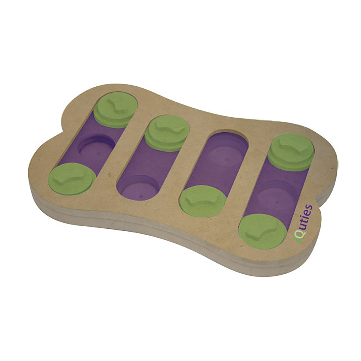Pet Brands IQuties Bone Slots Dog Toy