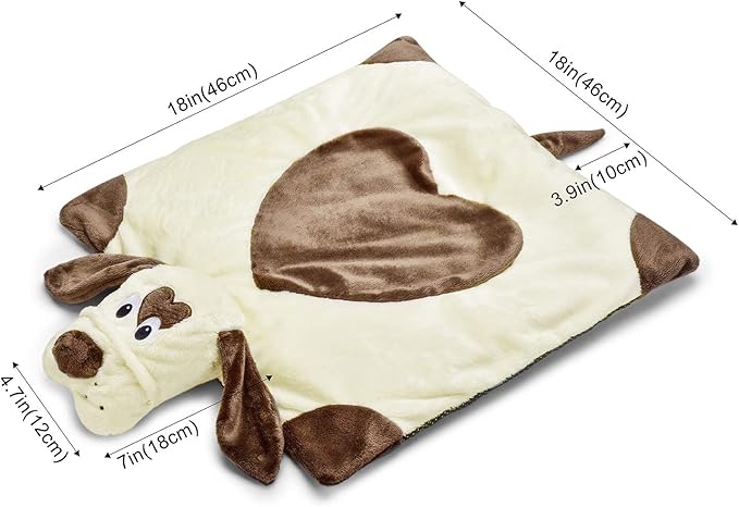 Puppy Heartbeat Toy, Heartbeat Stuffed Animal for Puppy Anxiety Relief and Calming Aid, Dog Heartbeat Toy for Pet Comfort Sleep Aid Cuddle