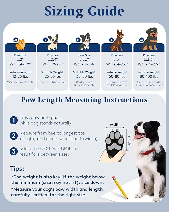 Dog Shoes for Hot Pavement, Breathable Dog Boots Paw Protectors with Adjustable Straps & Non-Slip Sole, Easy On & Off, Waterproof, Easy-Cleaning Silicone Outdoor Dog Booties for Beach and Snow