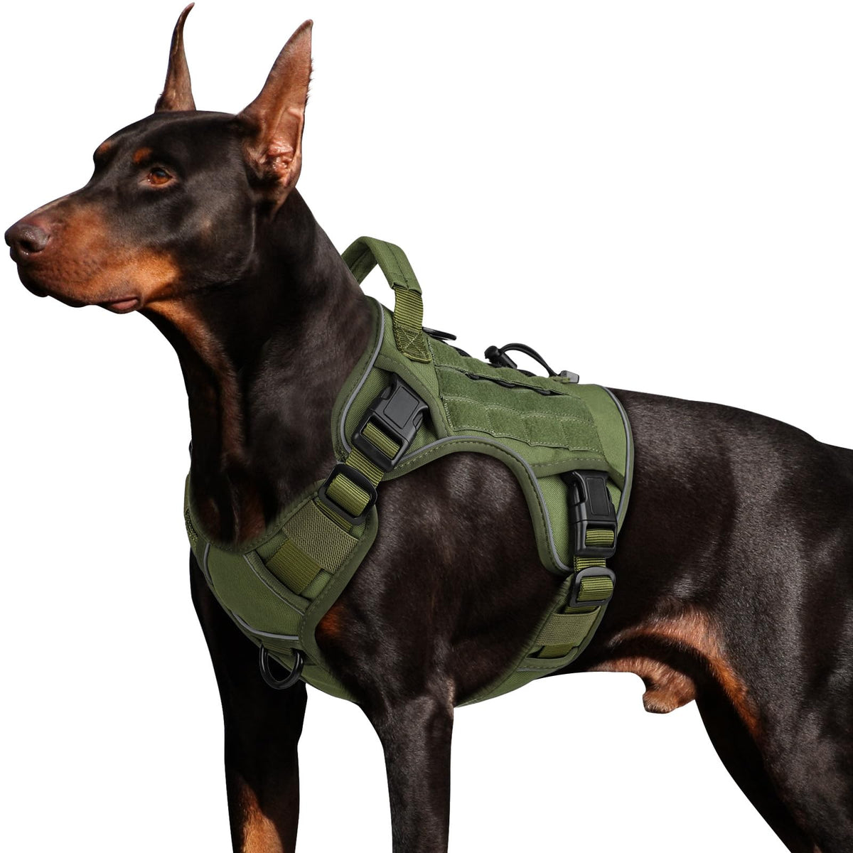 Tactical Dog Harness for Large Dogs,No Pull Heavy Duty Dog - Image 1