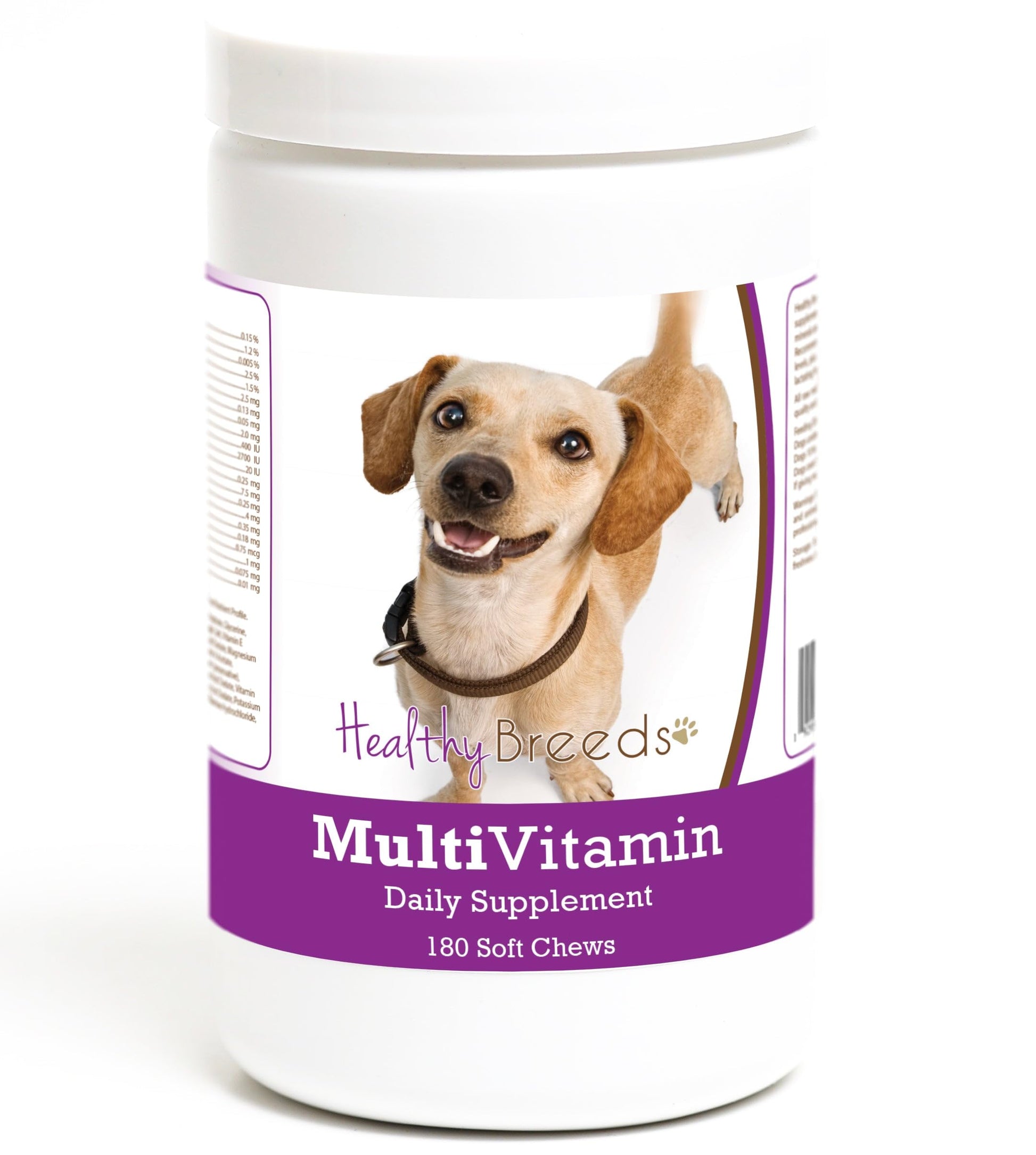 Healthy Breeds Chiweenie Multivitamin Soft Chew for Dogs 180 Count