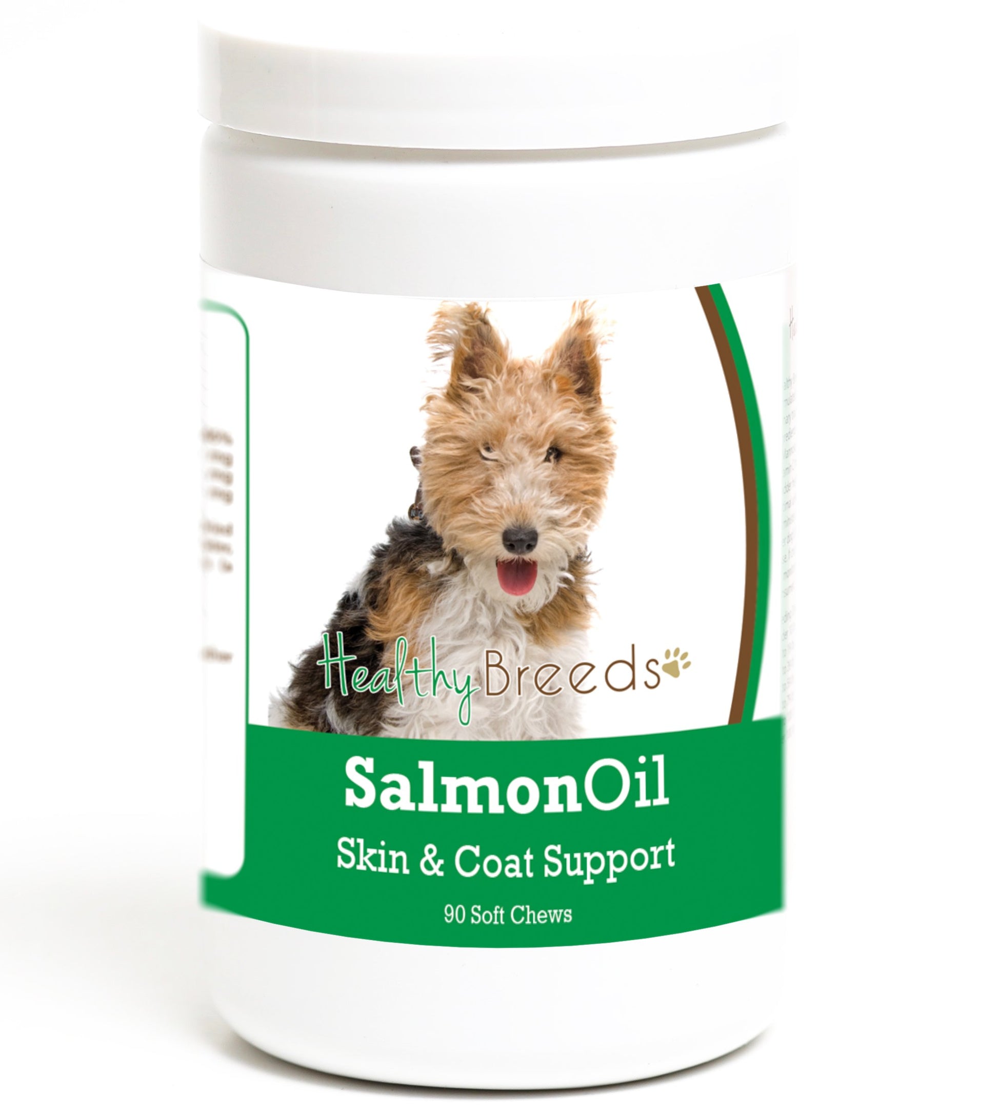 Healthy Breeds Wire Fox Terrier Salmon Oil Soft Chews 90 Count