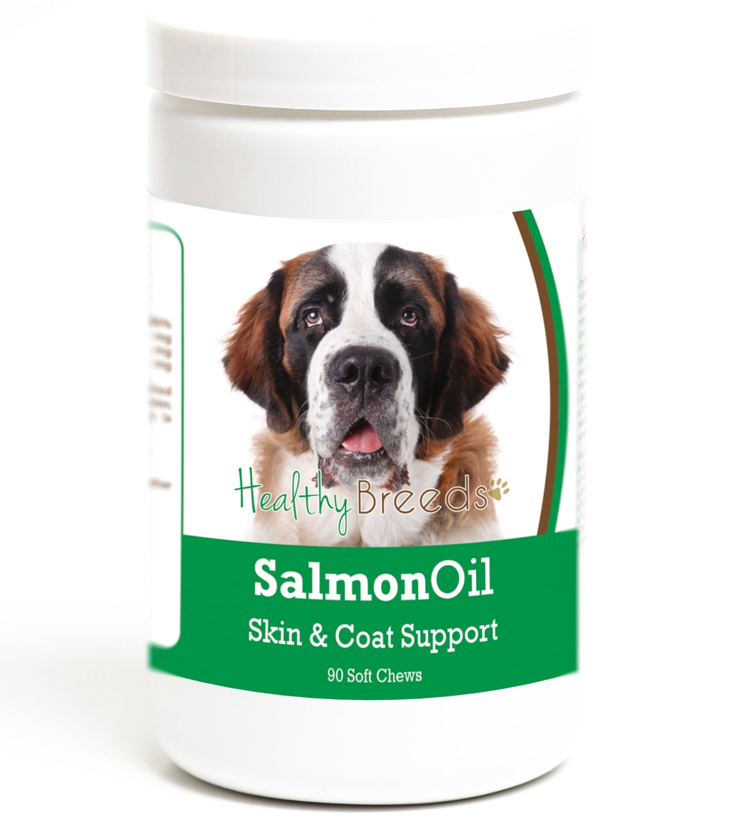 Healthy Breeds Saint Bernard Salmon Oil Soft Chews 90 Count