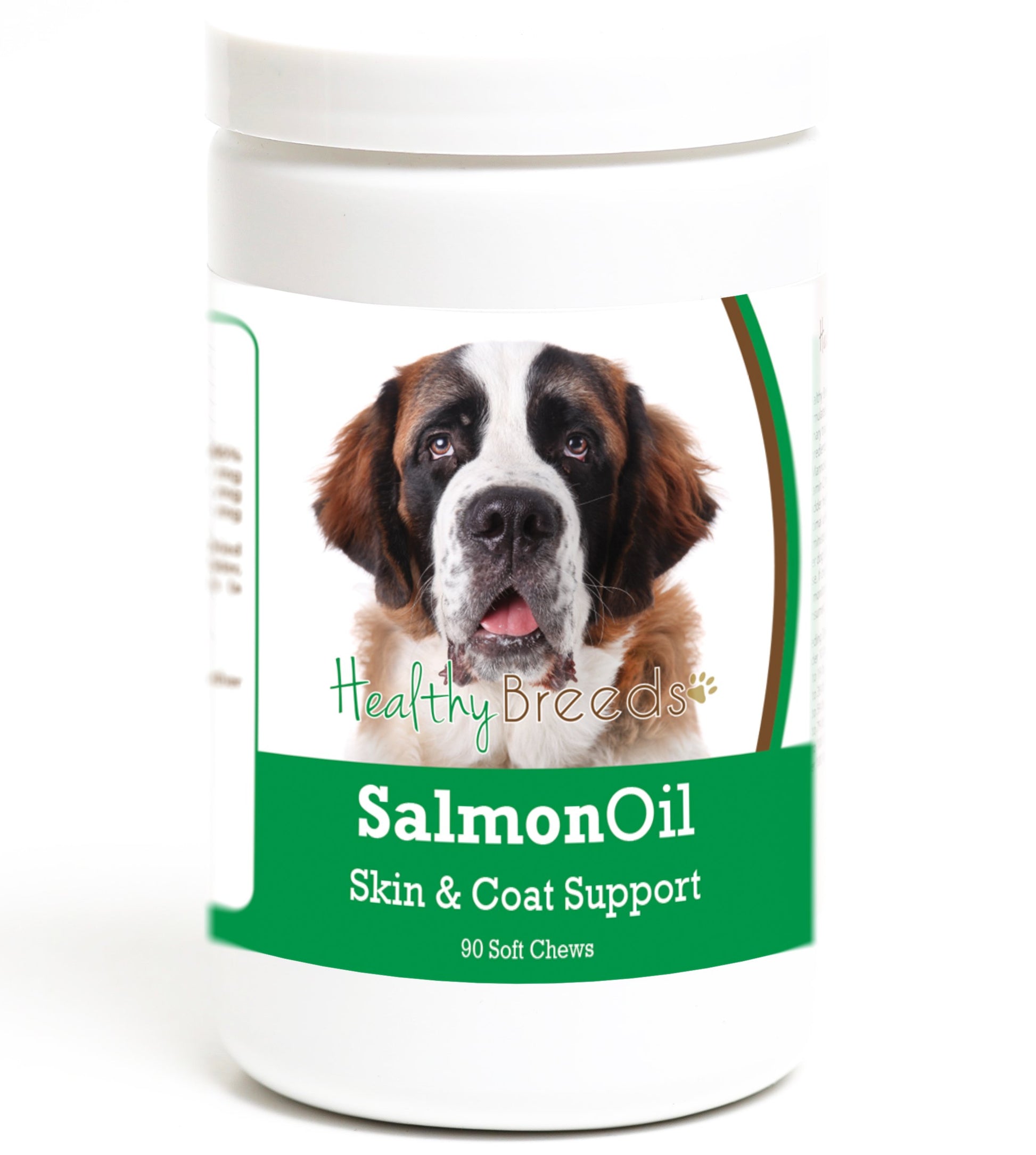 Healthy Breeds Saint Bernard Salmon Oil Soft Chews 90 Count