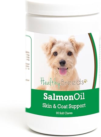 Healthy Breeds Norfolk Terrier Salmon Oil Soft Chews 90 Count