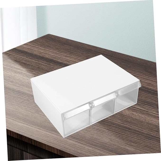 1set Storage Space Desktop Organizers Desk Drawer Organizer Makeup Box