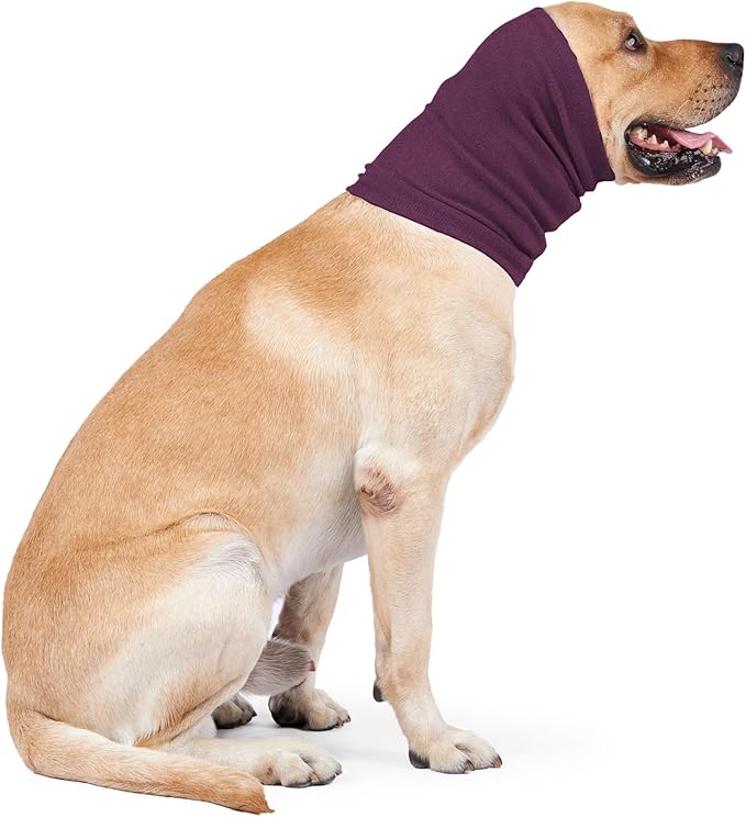 Nanaki Dog Calming Hoodie Ear Wraps for Dogs, Pet Head Protection, Fireworks Ear Muffs Doggy Warp Anxiety Relief, Doggy Hematoma Wrap, Pet Head Cover The Grooming and Force Drying, Fireworks