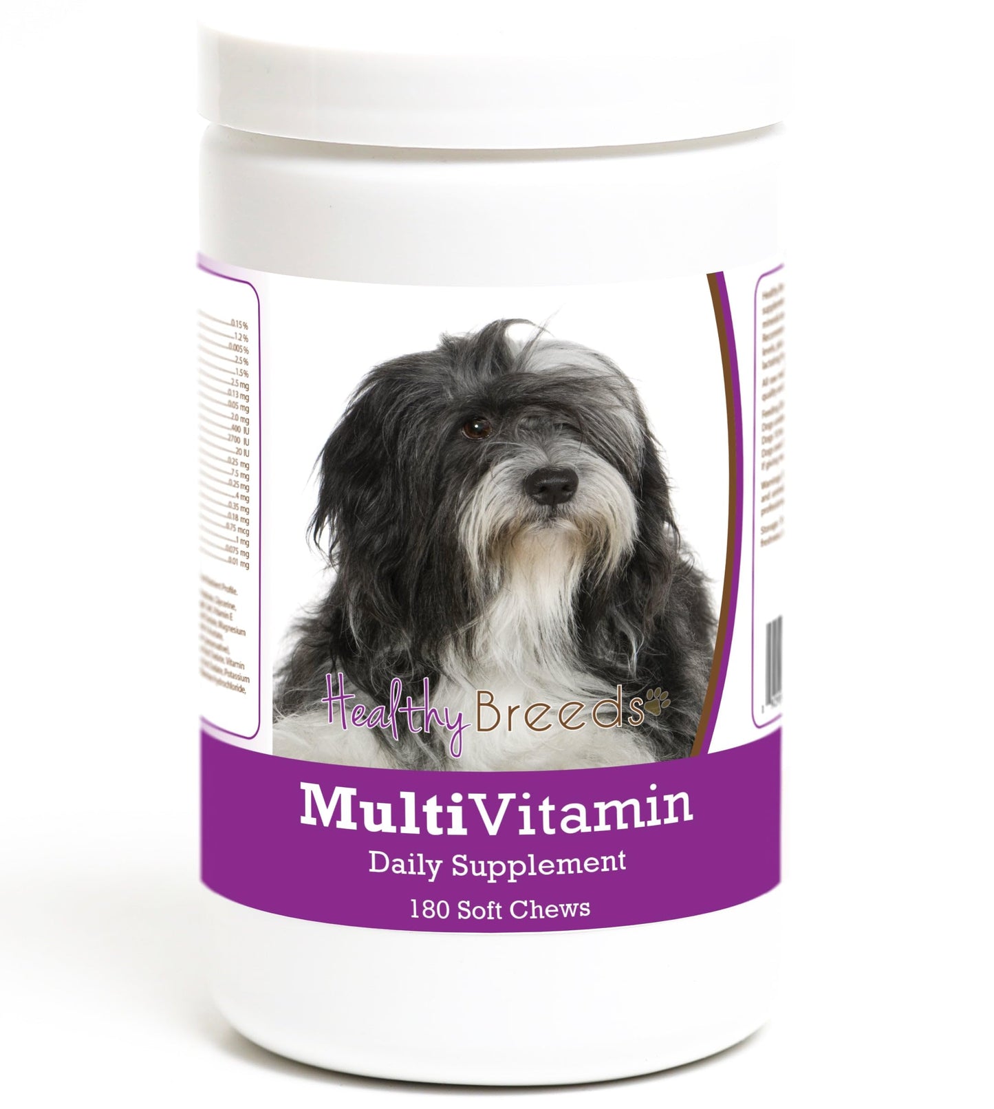 Healthy Breeds Lhasa Apso Multivitamin Soft Chew for Dogs 180 Count