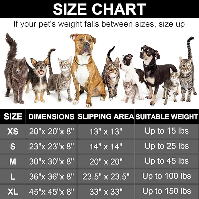Calming Dog Bed for Small Melium Large Dogs Donut Washable Pet Bed for Puppy and Kitten Anti-Anxiety Donut Warming Cozy Soft Round Bed with Slip-Resistant Bottom (Grey, 20" L x 20" W x 8" Th)