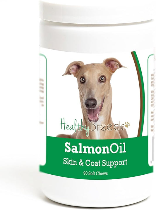 Healthy Breeds Italian Greyhound Salmon Oil Soft Chews 90 Count