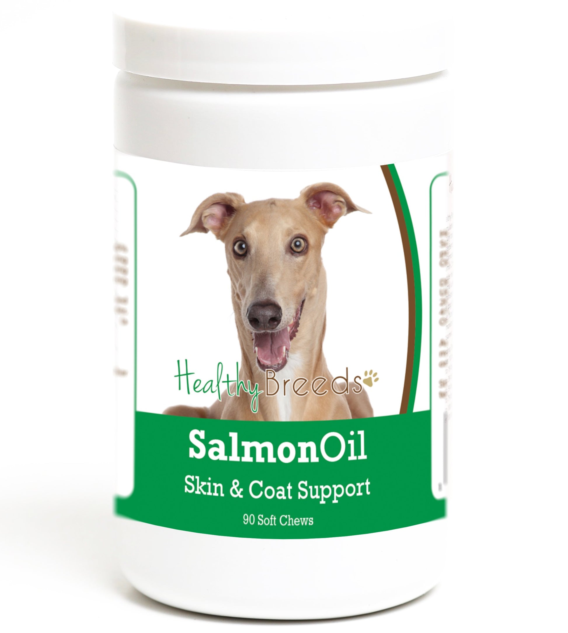 Healthy Breeds Italian Greyhound Salmon Oil Soft Chews 90 Count