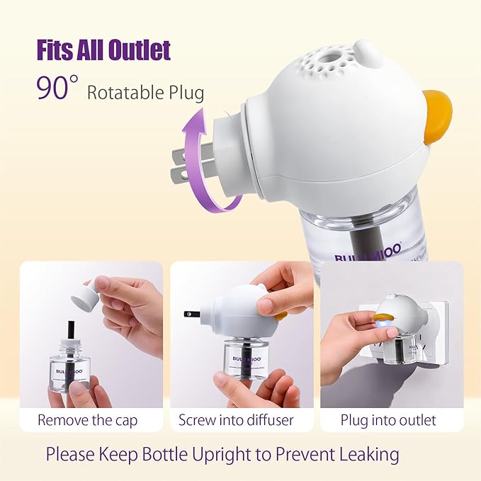 Cat Calming Pheromone Diffuser Kit (30-Day Starter) – 1 Diffuser + 1 x 48ml Refill – Helps Reduce Urine Spraying, Scratching & Fighting – Unscented Stress Relief for Single Room