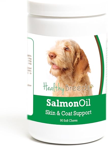 Healthy Breeds Spinoni Italiani Salmon Oil Soft Chews 90 Count
