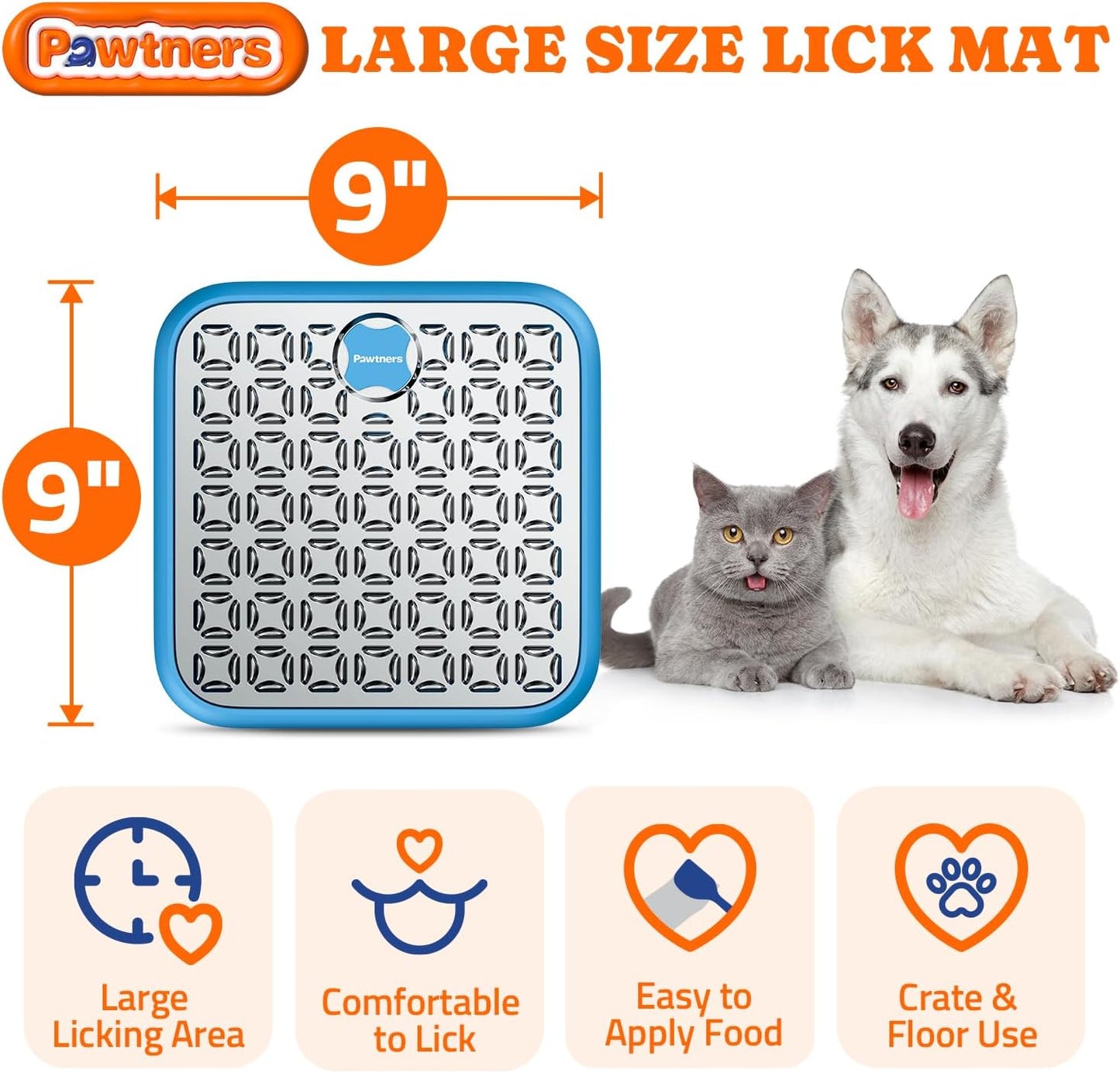 Lick Mat Pro – Anxiety Relief + Slow Feeding System