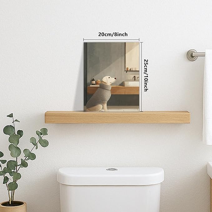Cozy Dog Canvas Wall Art, Beige Gray Minimalistic Animal Decor, Autumn Aesthetic Home Decoration for Living Room, Bedroom, Bathroom, Wrapped Canvas 16x20 Inch