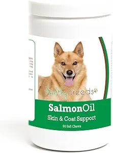 Healthy Breeds Finnish Spitz Salmon Oil Soft Chews 90 Count