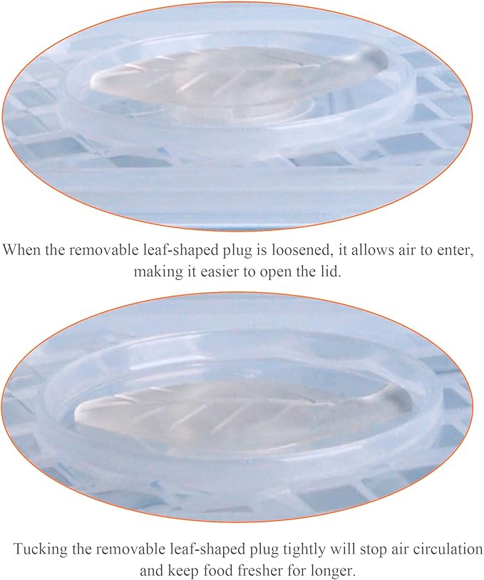 Borosilicate Tempered Glass Food Storage Containers with Lids, [5 Pack] Airtight Lunch Containers. Microwave, Oven, Freezer and Dishwasher Safe.