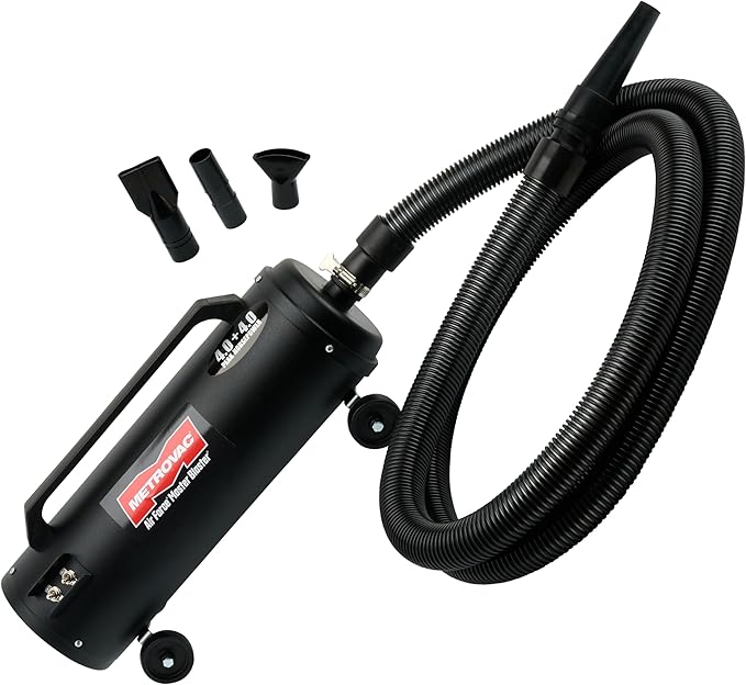 METROVAC MB-3 Air Force Master Blaster Pet Grooming Dryer | High Velocity Dog Hair Blower 8.0 HP Made in USA
