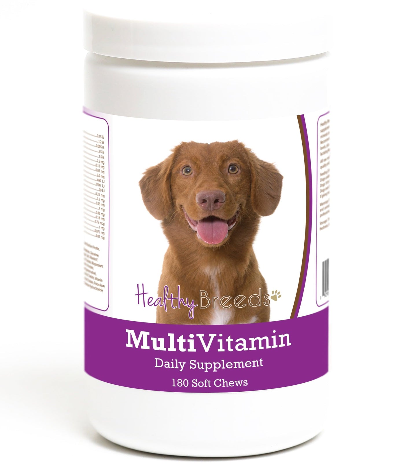 Healthy Breeds Nova Scotia Duck Tolling Retriever Multivitamin Soft Chew for Dogs 180 Count