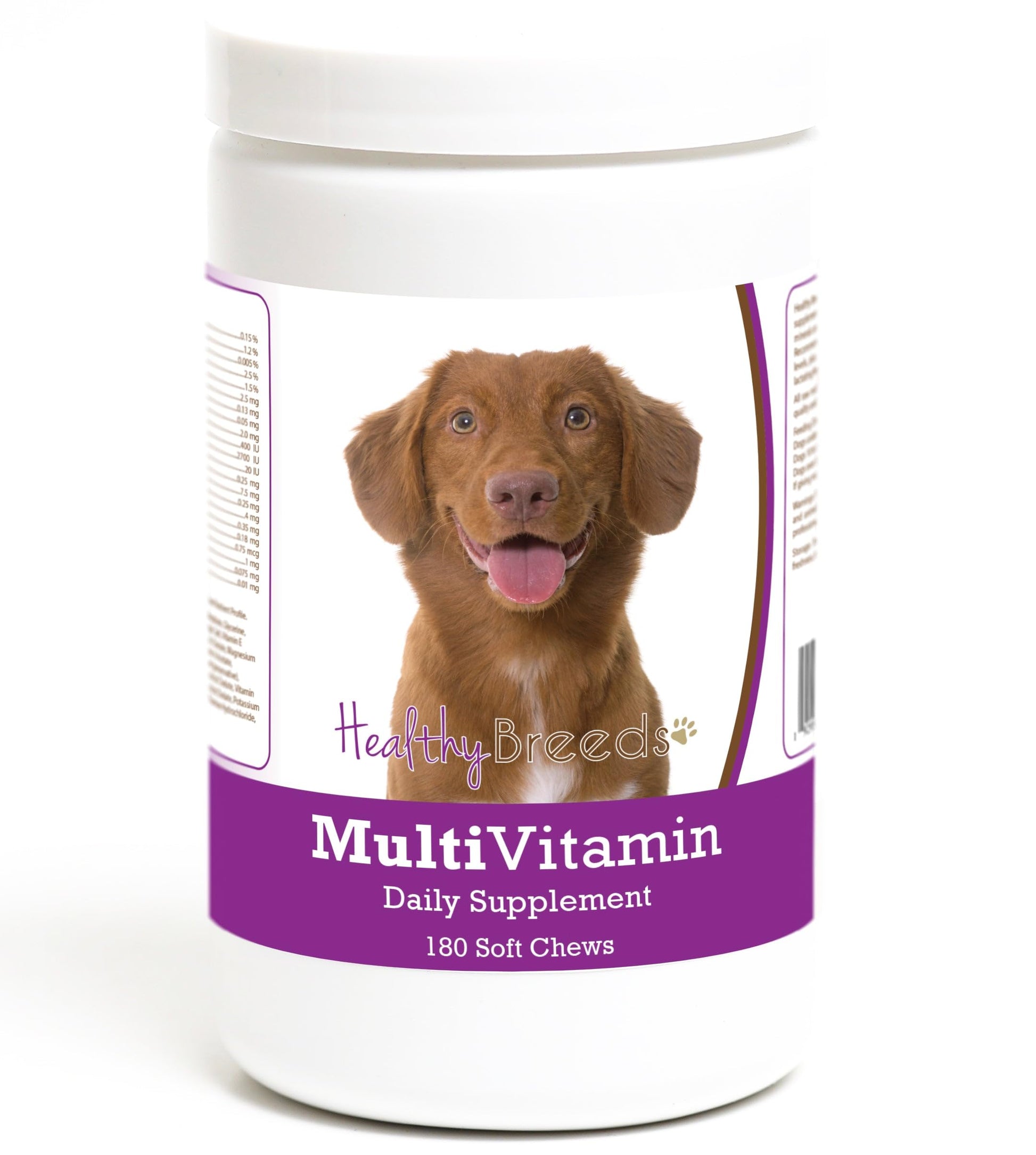 Healthy Breeds Nova Scotia Duck Tolling Retriever Multivitamin Soft Chew for Dogs 180 Count