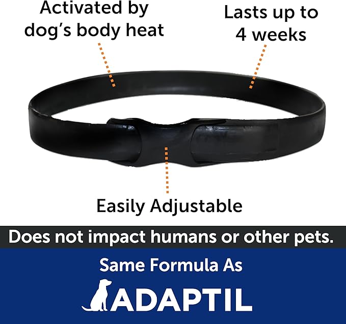 ThunderEase Calming Anti Anxiety Pheromone Collar for Dogs (Large)