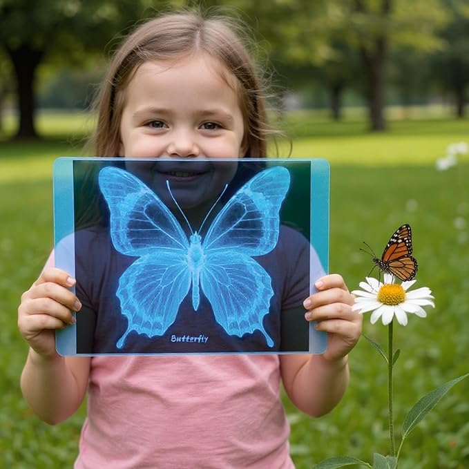 Insect Xrays – Bug Science Kit - Bug Detectives for Kids, Light Table Accessories, STEM Learning Insect X-Ray Set