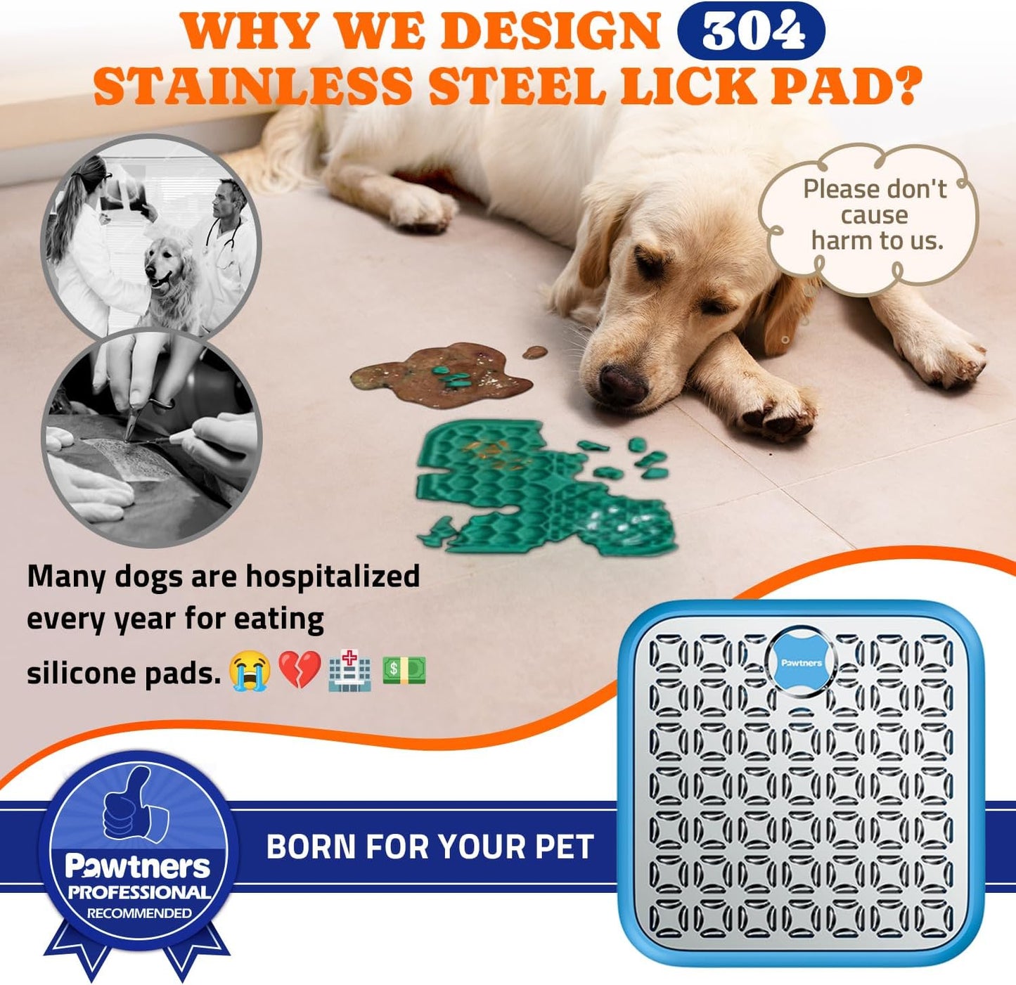 Lick Mat Pro – Anxiety Relief + Slow Feeding System