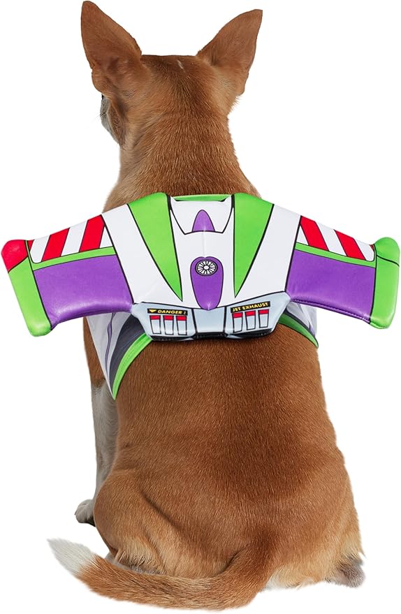 Toy Story: Buzz Lightyear Pet Accessory & Toy Set for For Dogs or Cats by Rubies, M/L