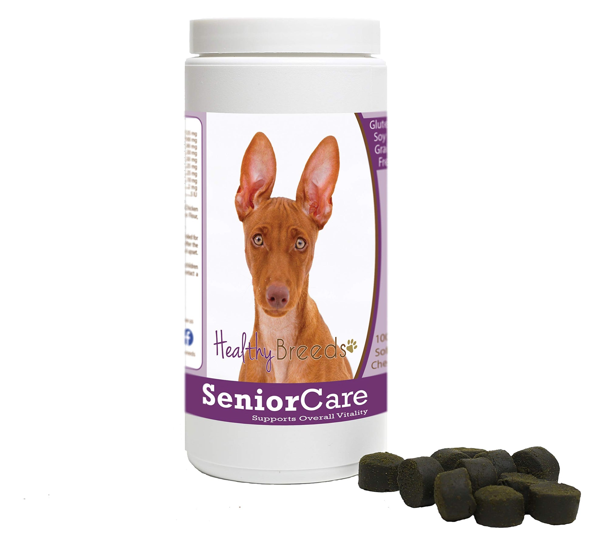 Healthy Breeds Cirnechi dell'Etna Senior Dog Care Soft Chews 100 Count