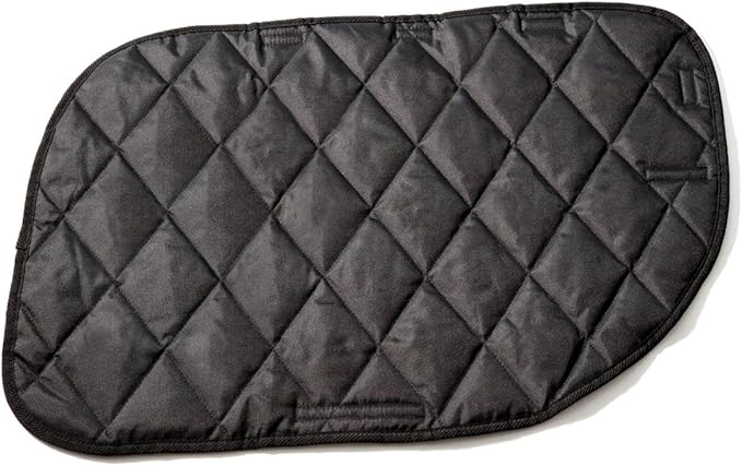 4Knines Car Door Protector for Dogs – Dog Door Cover for Cars, Trucks & SUVs – Set of 2 Guards – Durable, Scratch-Resistant, and Easy to Install – USA-Based Company – One for Each Side (Black)