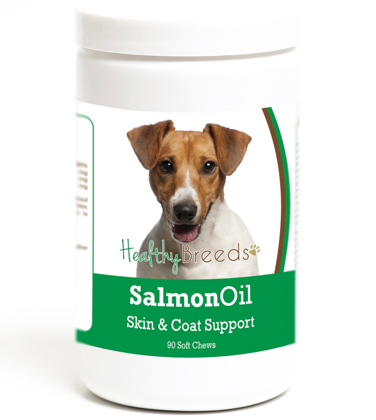 Healthy Breeds Jack Russell Terrier Salmon Oil Soft Chews 90 Count