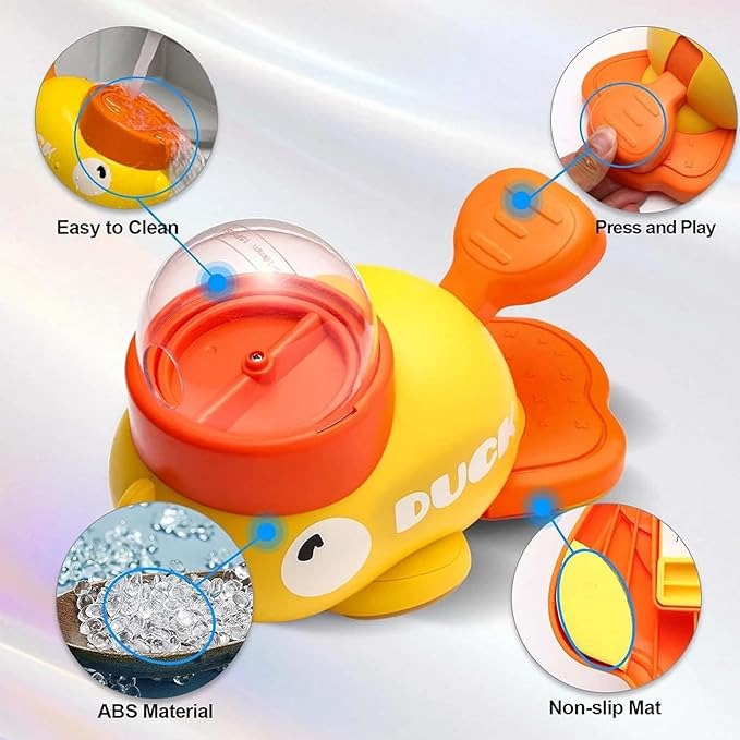 Dog Feeder Puzzle Toy Duck, Interactive Dog Treat Dispenser Toy, 2-in-1 Dogs Puzzle Feeder for Dogs & Cats, Slow Feeders for Training, Indoor/Outdoor Interactive Play (Style B)