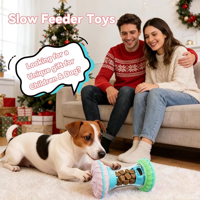 Interactive Dog Puzzle Toys for Small Medium Large Breed - Durable Smart Puppy Enrichment Dogs Toy to Keep Them Busy, Mental Brain Stimulation Treat Dispensing Training & Slow Feeder by MateeyLife