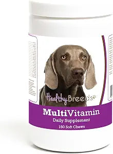 Healthy Breeds Weimaraner Multivitamin Soft Chew for Dogs 180 Count