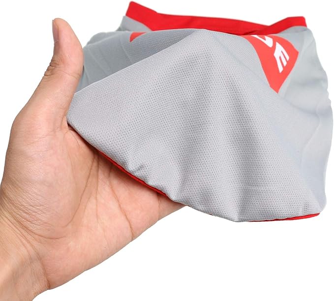 iChoue French Bulldog Summer Cooling Shirt for Dogs UV Sun Protection Vest Sleeveless Stretchy Tank Top English Pug Grey Red - Large