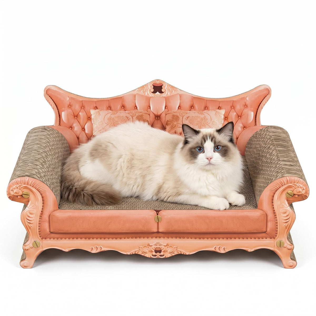 Cat Couch Scratcher, Long Lasting Scartching Pads for Indoor Cats