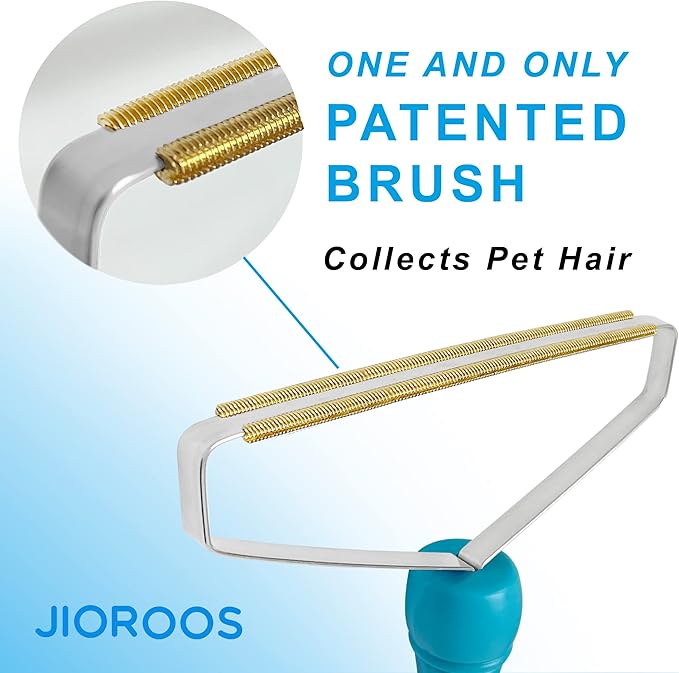 Pet Hair Remover, Portable Pet Hair Remover, Reusable Pet Cat and Dog Hair Remover, Cat and Dog Hair Remover for Couch, Carpet, Rugs, Pet Tower & More - Gets Every Hair!