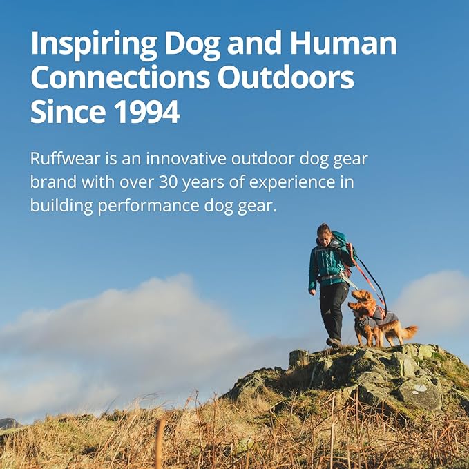 Ruffwear, Sun Shower Dog Raincoat Coverall, Waterproof & Windproof All-Weather Jacket with Full Coverage & Leg Straps, Lightweight & Reflective Dog Gear, Midnight Blue, Large