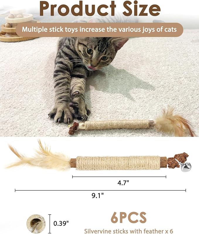 Tocirelo Cat Toys & Cat Chew Toys