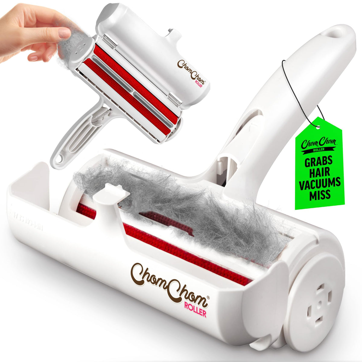 ChomChom Roller Pet Hair Remover – Original Size Reusable - Image 1
