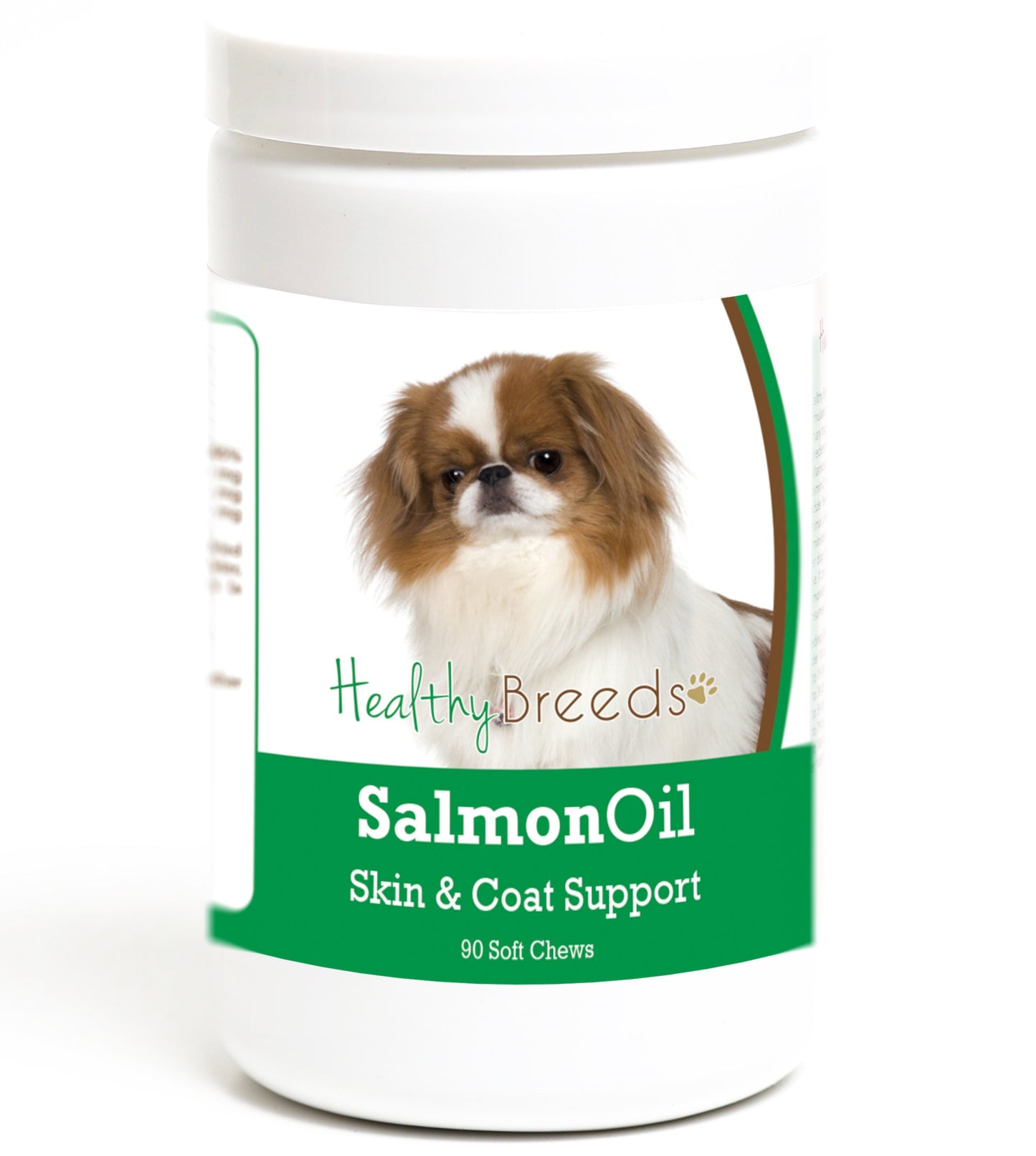 Healthy Breeds Japanese Chin Salmon Oil Soft Chews 90 Count