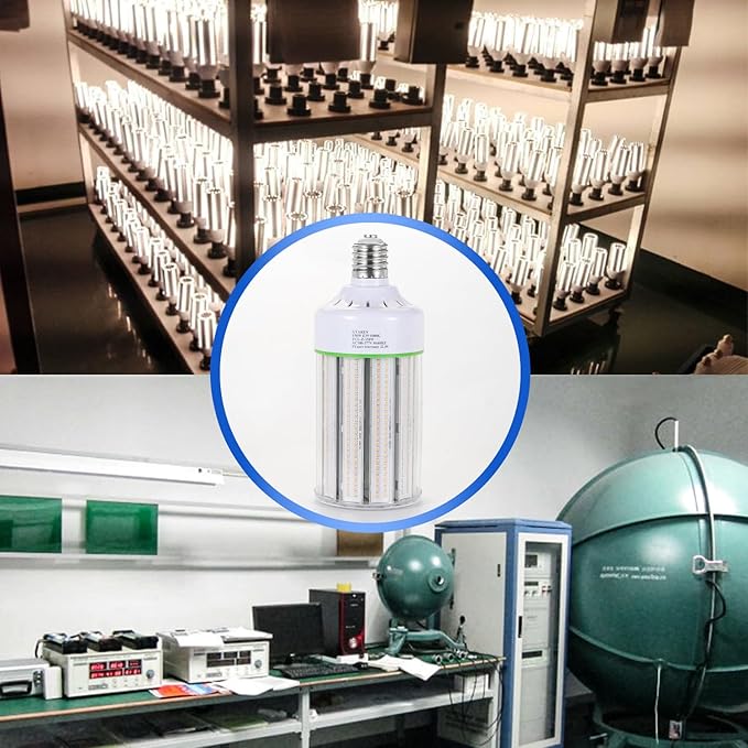 150W LED Corn Cob Light Bulb 2Pack,Equivalent 600W Metal Halide HPS HID CFL,5000K Daylight,E39 Mogul Base LED Retrofit Bulb,for Commercial Industrial Lighting Gyms Workshop Bay Light Fixture