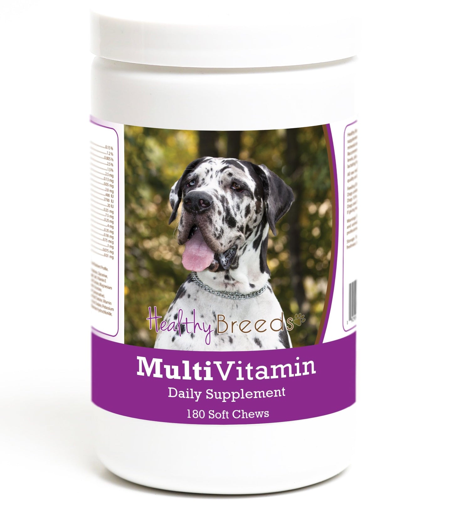 Healthy Breeds Great Dane Multivitamin Soft Chew for Dogs 180 Count