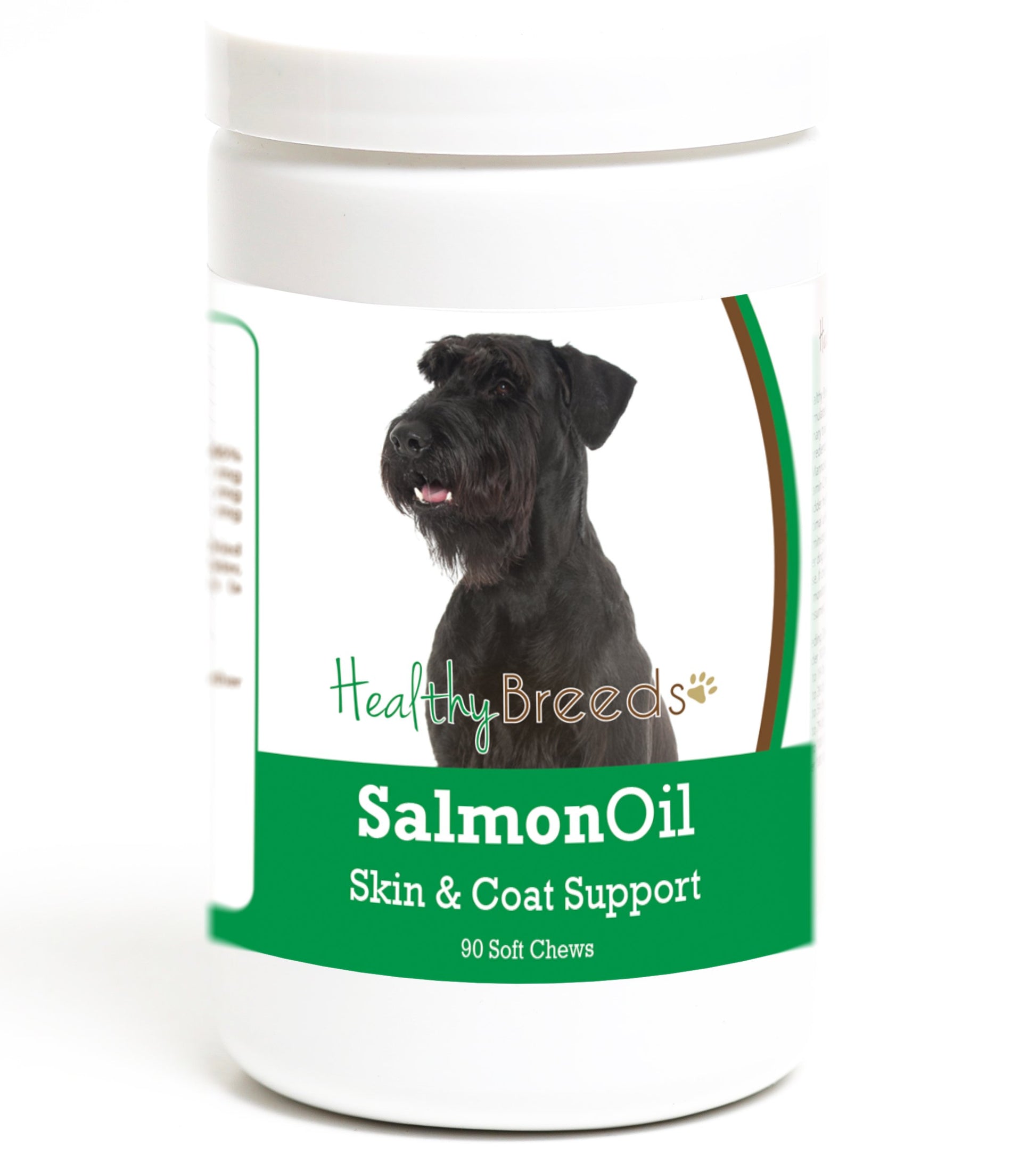 Healthy Breeds Giant Schnauzer Salmon Oil Soft Chews 90 Count